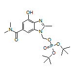 Di-tert-butyl [[6-(Dimethylcarbamoyl)-4-hydroxy-2-methyl-1H-benzo[d]imidazol-1-yl]methyl] Phosphate