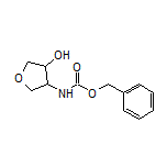4-(Cbz-amino)tetrahydrofuran-3-ol