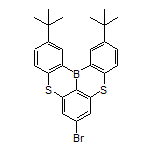 7-Bromo-2,12-di-tert-butyl-5,9-dithia-13b-boranaphtho[3,2,1-de]anthracene