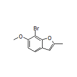 7-Bromo-6-methoxy-2-methylbenzofuran