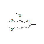 5,6,7-Trimethoxy-2-methylbenzofuran