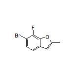 6-Bromo-7-fluoro-2-methylbenzofuran