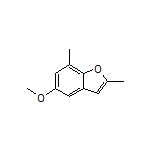 5-Methoxy-2,7-dimethylbenzofuran