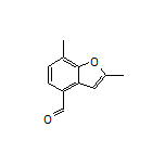 2,7-Dimethylbenzofuran-4-carbaldehyde