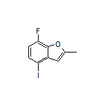7-Fluoro-4-iodo-2-methylbenzofuran