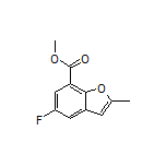 Methyl 5-Fluoro-2-methylbenzofuran-7-carboxylate