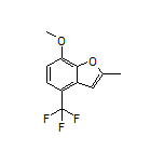 7-Methoxy-2-methyl-4-(trifluoromethyl)benzofuran