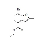 Ethyl 7-Bromo-2-methylbenzofuran-4-carboxylate
