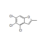 4,5,6-Trichloro-2-methylbenzofuran