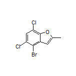 4-Bromo-5,7-dichloro-2-methylbenzofuran