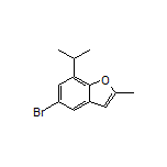 5-Bromo-7-isopropyl-2-methylbenzofuran