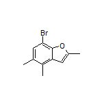 7-Bromo-2,4,5-trimethylbenzofuran