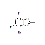 4-Bromo-5,7-difluoro-2-methylbenzofuran
