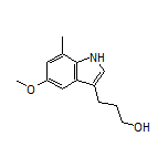 3-(5-Methoxy-7-methyl-3-indolyl)-1-propanol