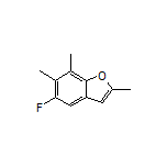 5-Fluoro-2,6,7-trimethylbenzofuran