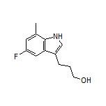 3-(5-Fluoro-7-methyl-3-indolyl)-1-propanol