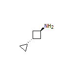 trans-3-Cyclopropylcyclobutanamine