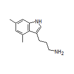3-(4,6-Dimethyl-3-indolyl)-1-propanamine