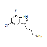 3-(5-Chloro-7-fluoro-3-indolyl)-1-propanamine