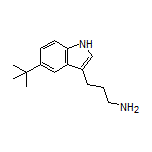 3-[5-(tert-Butyl)-3-indolyl]-1-propanamine