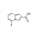 5-Fluoroindolizine-2-carboxylic Acid