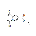Ethyl 5-Bromo-8-fluoroindolizine-2-carboxylate