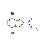 Ethyl 5,8-Dibromoindolizine-2-carboxylate