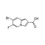 7-Bromo-6-fluoroindolizine-2-carboxylic Acid