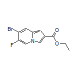 Ethyl 7-Bromo-6-fluoroindolizine-2-carboxylate