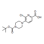 5-(4-Boc-1-piperazinyl)-6-chloropicolinic Acid