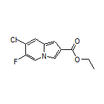 Ethyl 7-Chloro-6-fluoroindolizine-2-carboxylate
