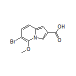 6-Bromo-5-methoxyindolizine-2-carboxylic acid