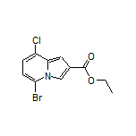 Ethyl 5-Bromo-8-chloroindolizine-2-carboxylate