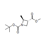 Methyl (2S,3R)-1-Boc-2-methylazetidine-3-carboxylate