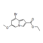 Ethyl 8-Bromo-6-methoxyindolizine-2-carboxylate