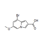 8-Bromo-6-methoxyindolizine-2-carboxylic Acid