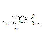 Ethyl 5-Bromo-6-methoxyindolizine-2-carboxylate