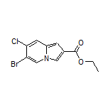 Ethyl 6-Bromo-7-chloroindolizine-2-carboxylate
