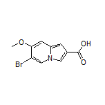 6-Bromo-7-methoxyindolizine-2-carboxylic Acid