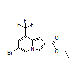 Ethyl 6-Bromo-8-(trifluoromethyl)indolizine-2-carboxylate