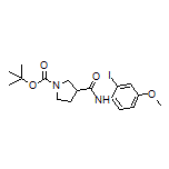 1-Boc-N-(2-iodo-4-methoxyphenyl)pyrrolidine-3-carboxamide