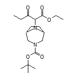 Ethyl 2-(3-Boc-3,8-diazabicyclo[3.2.1]octan-8-yl)-3-oxopentanoate