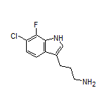 3-(6-Chloro-7-fluoro-3-indolyl)-1-propanamine