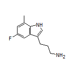 3-(5-Fluoro-7-methyl-3-indolyl)-1-propanamine