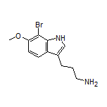 3-(7-Bromo-6-methoxy-3-indolyl)-1-propanamine