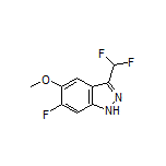 3-(Difluoromethyl)-6-fluoro-5-methoxy-1H-indazole