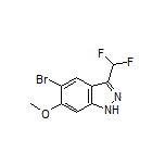5-Bromo-3-(difluoromethyl)-6-methoxy-1H-indazole