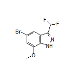 5-Bromo-3-(difluoromethyl)-7-methoxy-1H-indazole