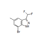 7-Bromo-3-(difluoromethyl)-5-methyl-1H-indazole