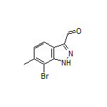 7-Bromo-6-methyl-1H-indazole-3-carbaldehyde